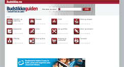 Desktop Screenshot of budstikkaguiden.no